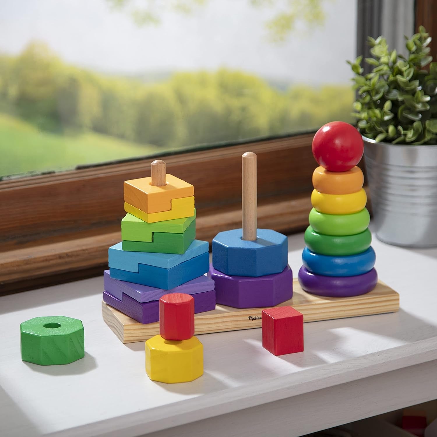 Wooden Stacking Toy Large