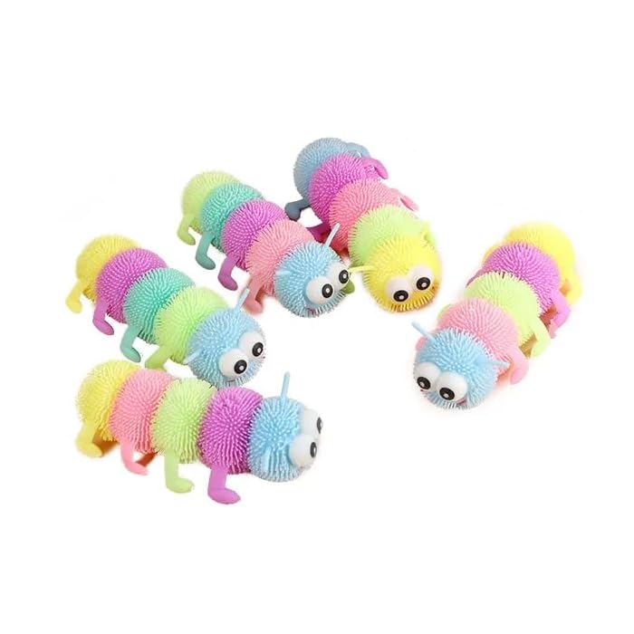 Squishy Caterpillar for Stress Anxiety Relief