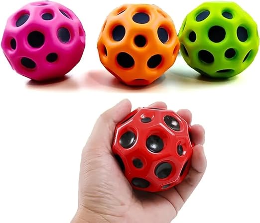Moon Ball Bouncy Coral Anti Stress