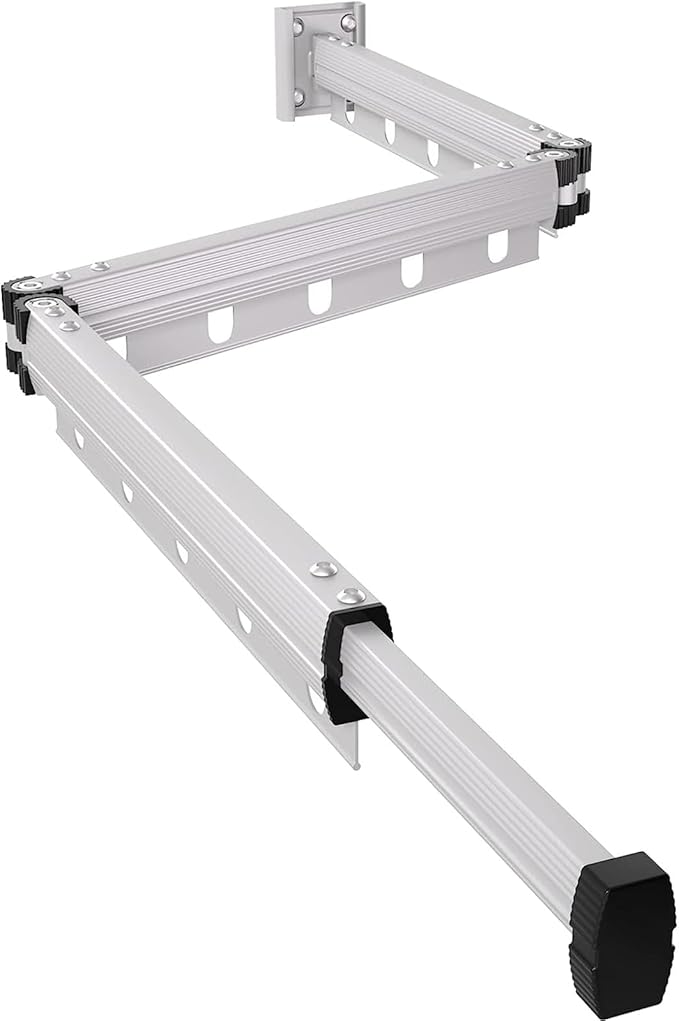 Rotating Folding Hanger Drying Rack with screws
