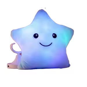 Happy Star Glowing Pillow