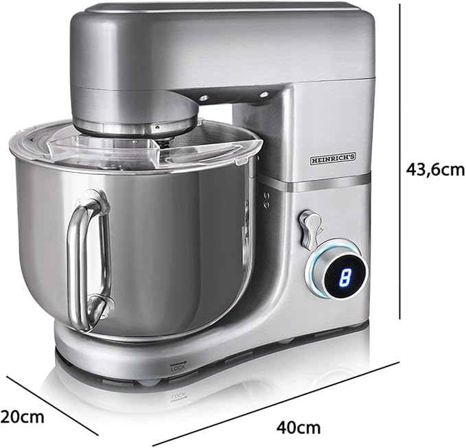 HEINRICHS Food Processor Kneading Machine
