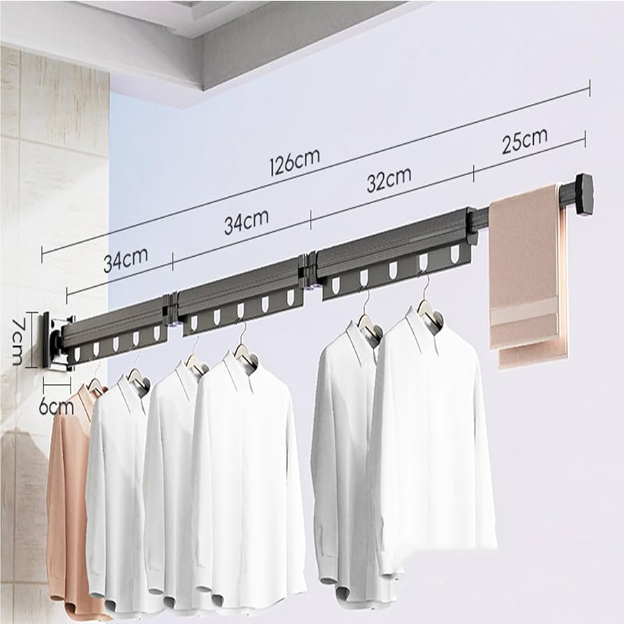 Rotating Folding Hanger Drying Rack with screws