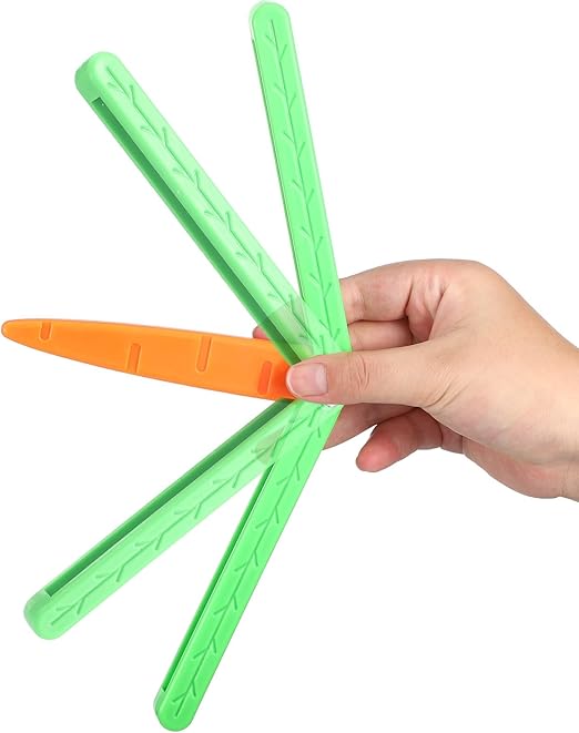 Carrot Butterfly Knife Fidget Toy (Plastic)
