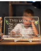 Drawing Acrylic LED Board with Colors, Luminous Writing Tablet