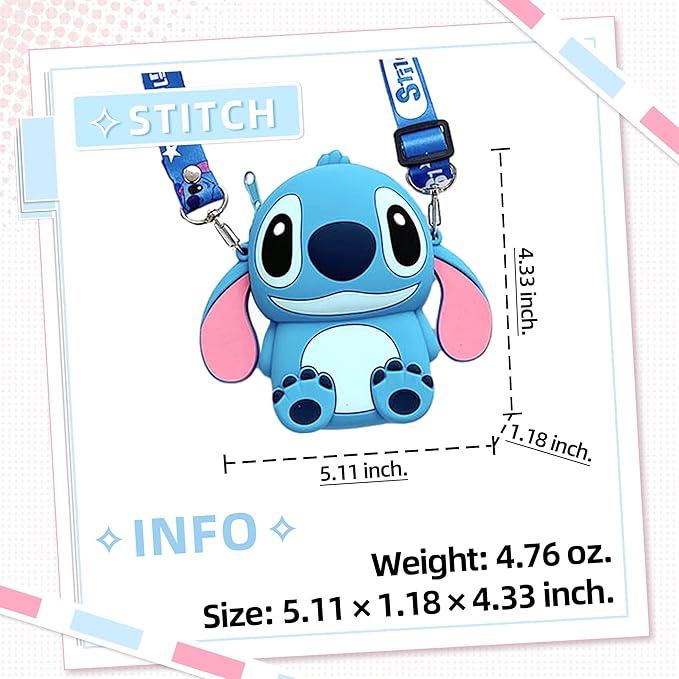 Stitch Mini Silicone Bag