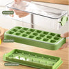 ECOCO One Press Ice Cube Tray, 21 pcs