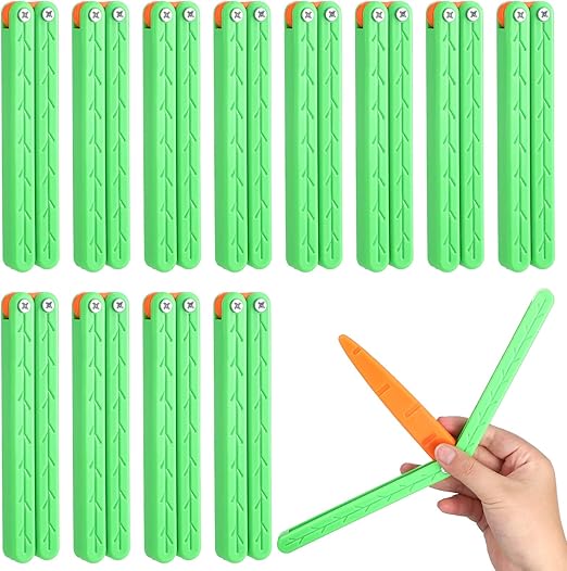 Carrot Butterfly Knife Fidget Toy (Plastic)