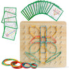 Geoboard with Rubber Bands