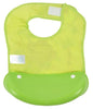 Monkey Easy Clean Bib with Crumb Collector