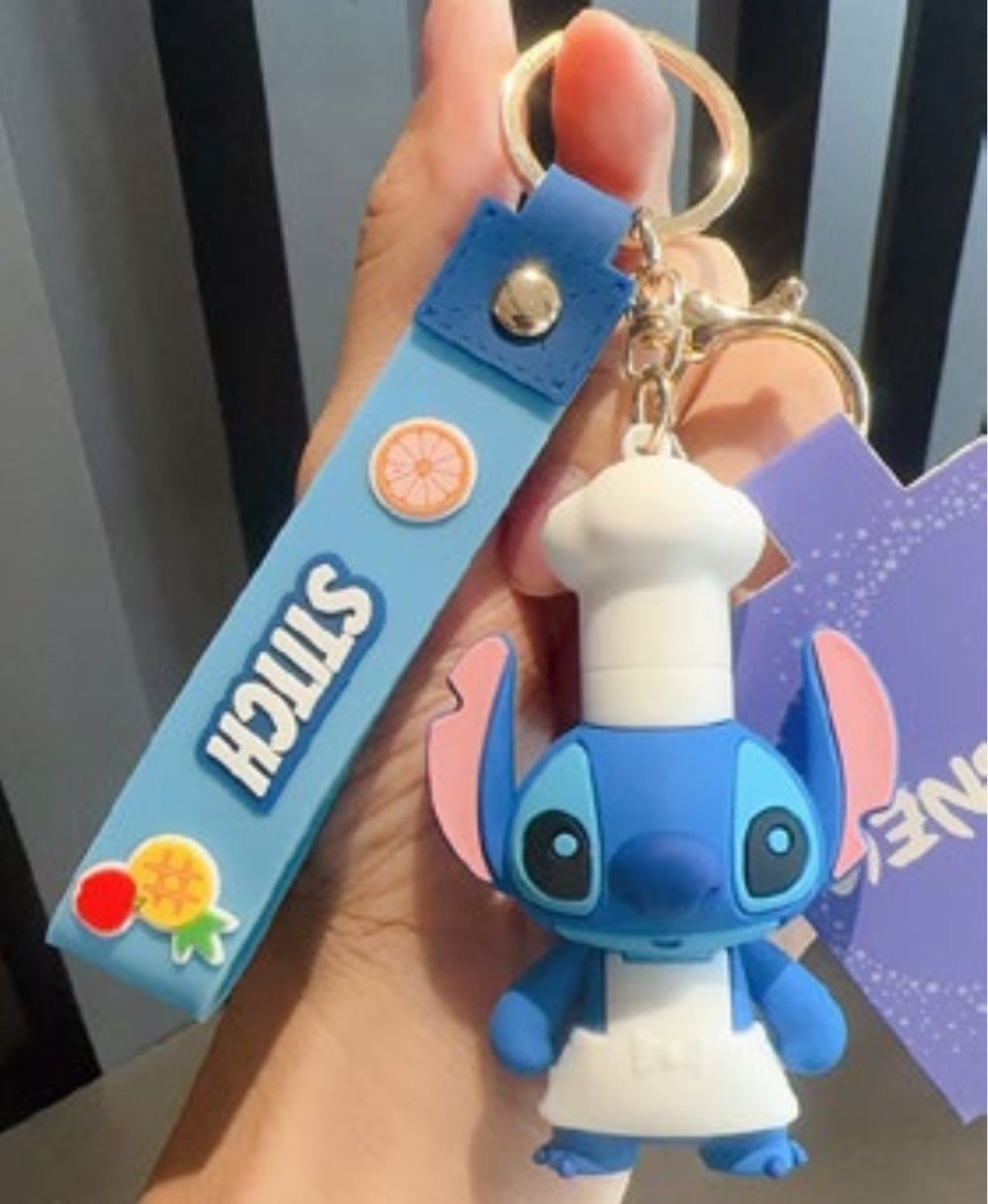 Stitch Key Chain, Chef