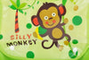 Monkey Easy Clean Bib with Crumb Collector