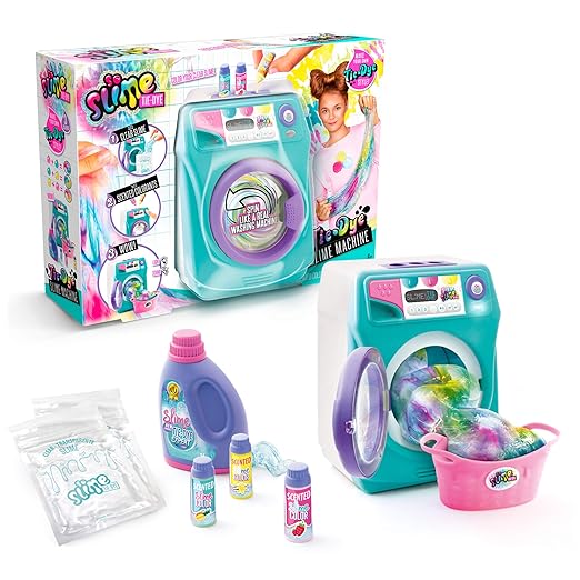 Slime Tie-Dye Machine Kit - Create Your Own Scented Tie-Dye Colored Slimes