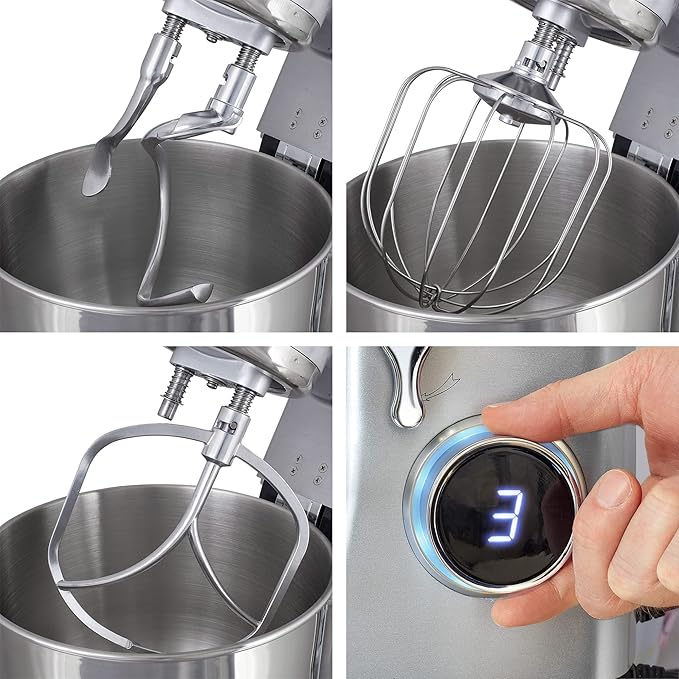 HEINRICHS Food Processor Kneading Machine