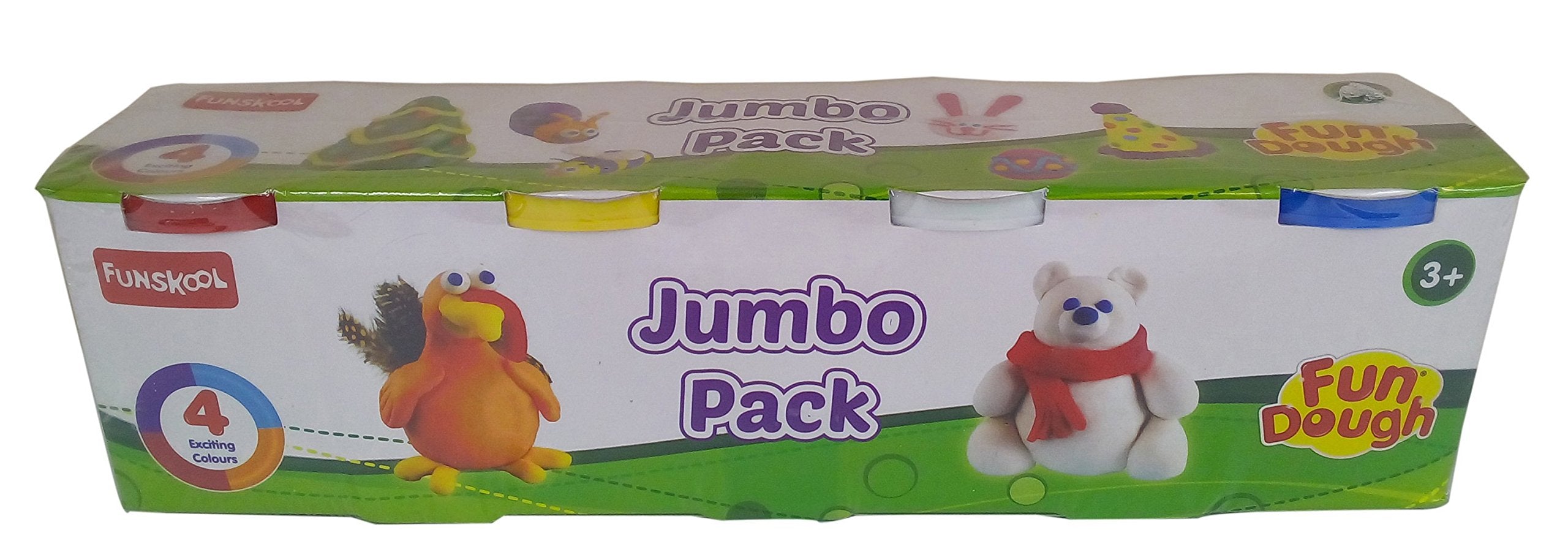 Jumbo Pack Fun Dough 4 colors