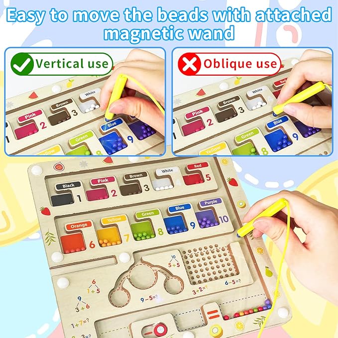 Magnetic Board Montessori Toy