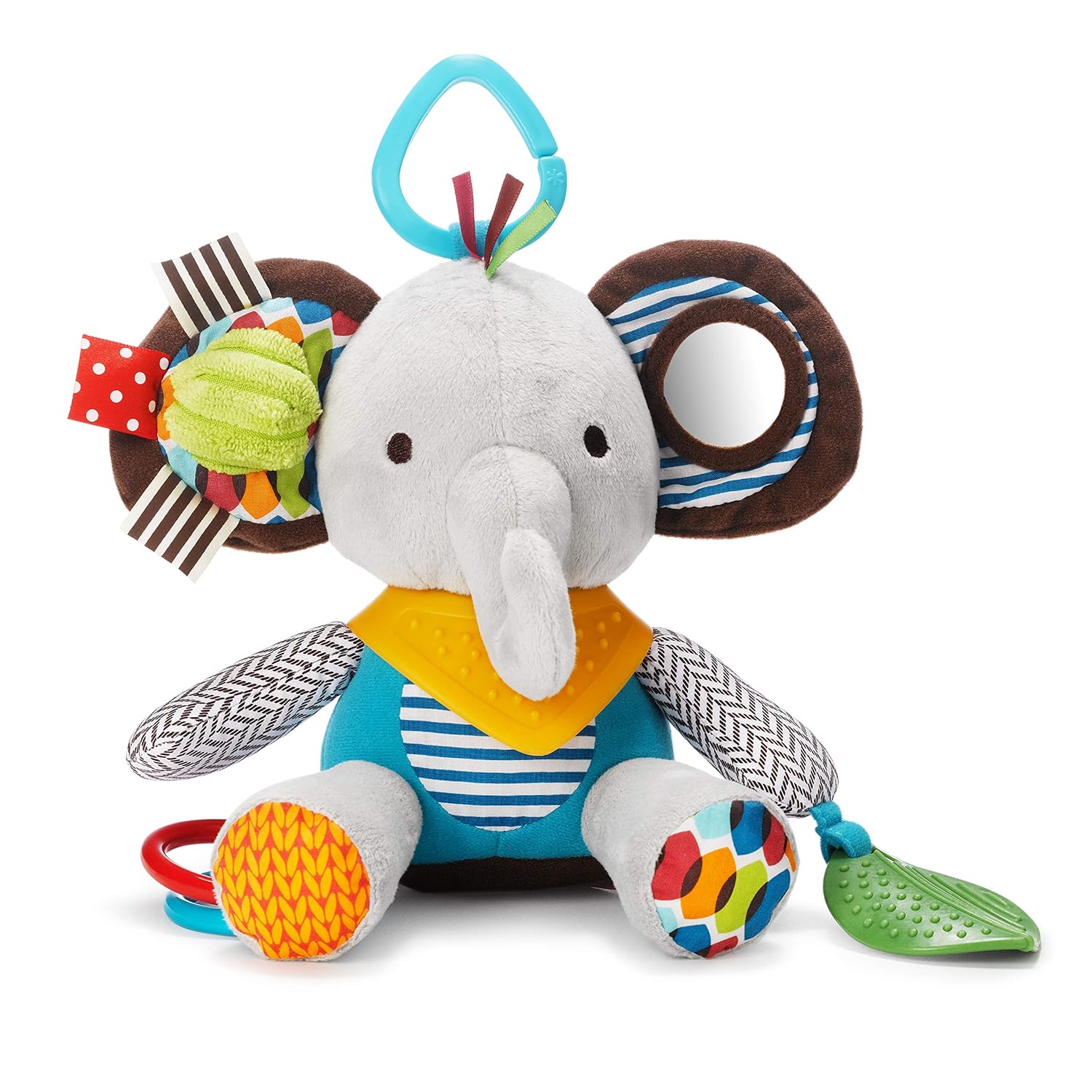 Teething with Multi-Sensory Rattle Toy