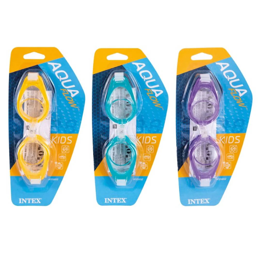 Intex 3 to 8 Years Aqua Flow Kids Goggles