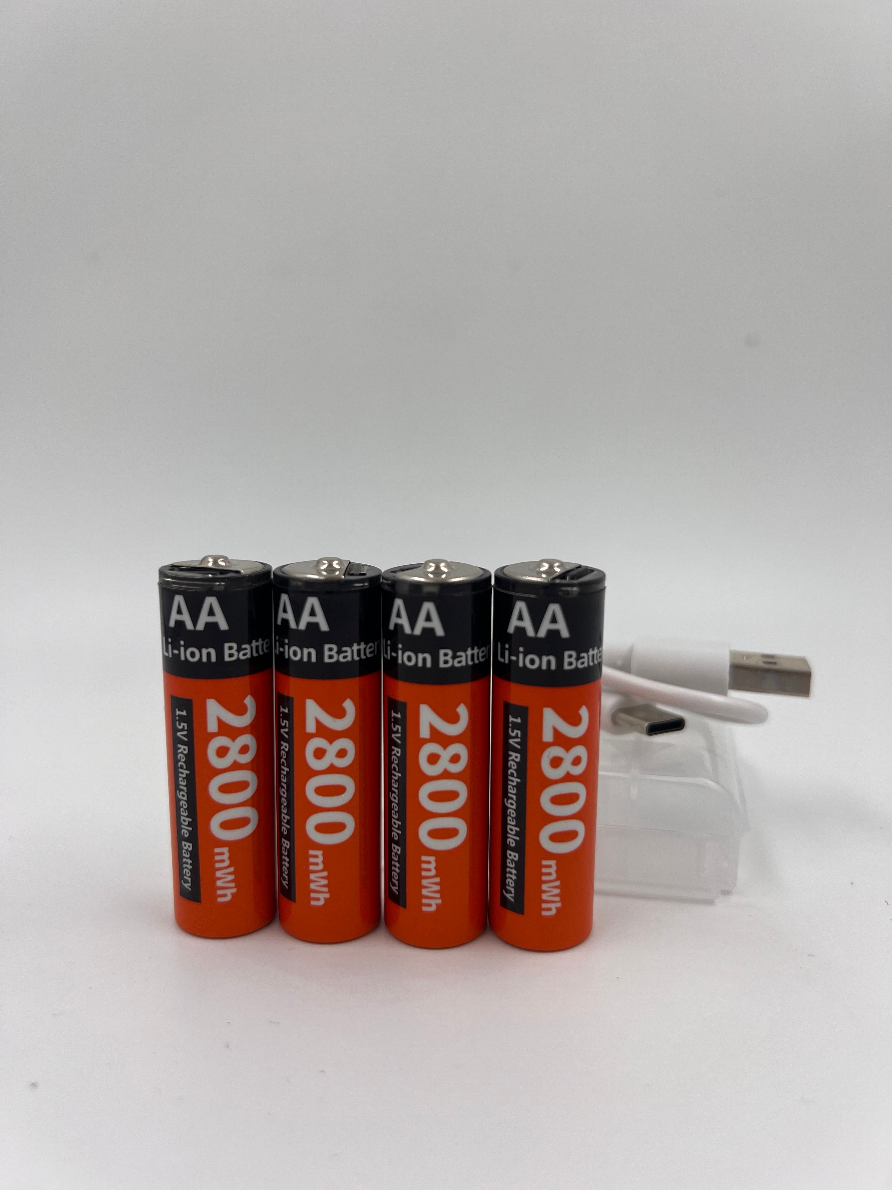 Rechargeable Batteries, 4pcs