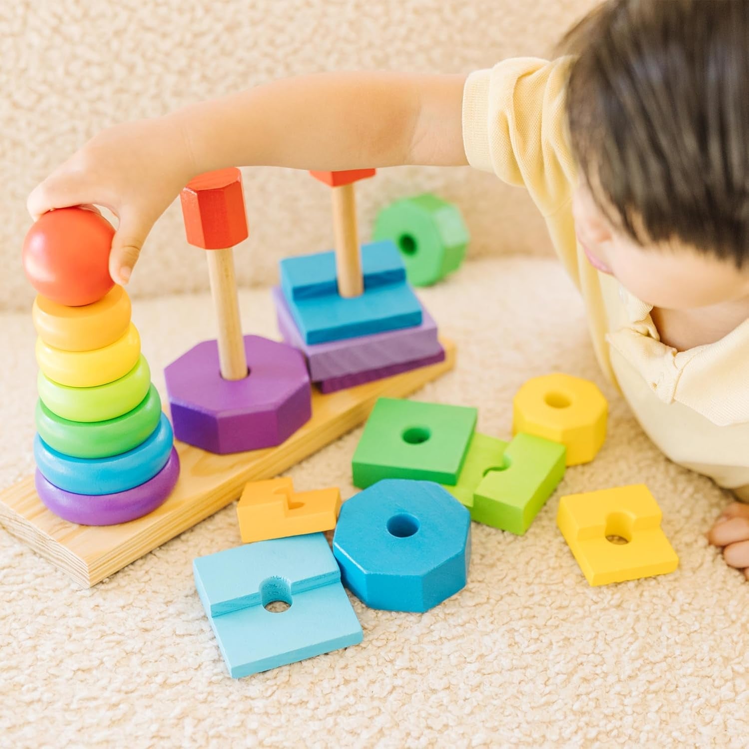Wooden Stacking Toy Large