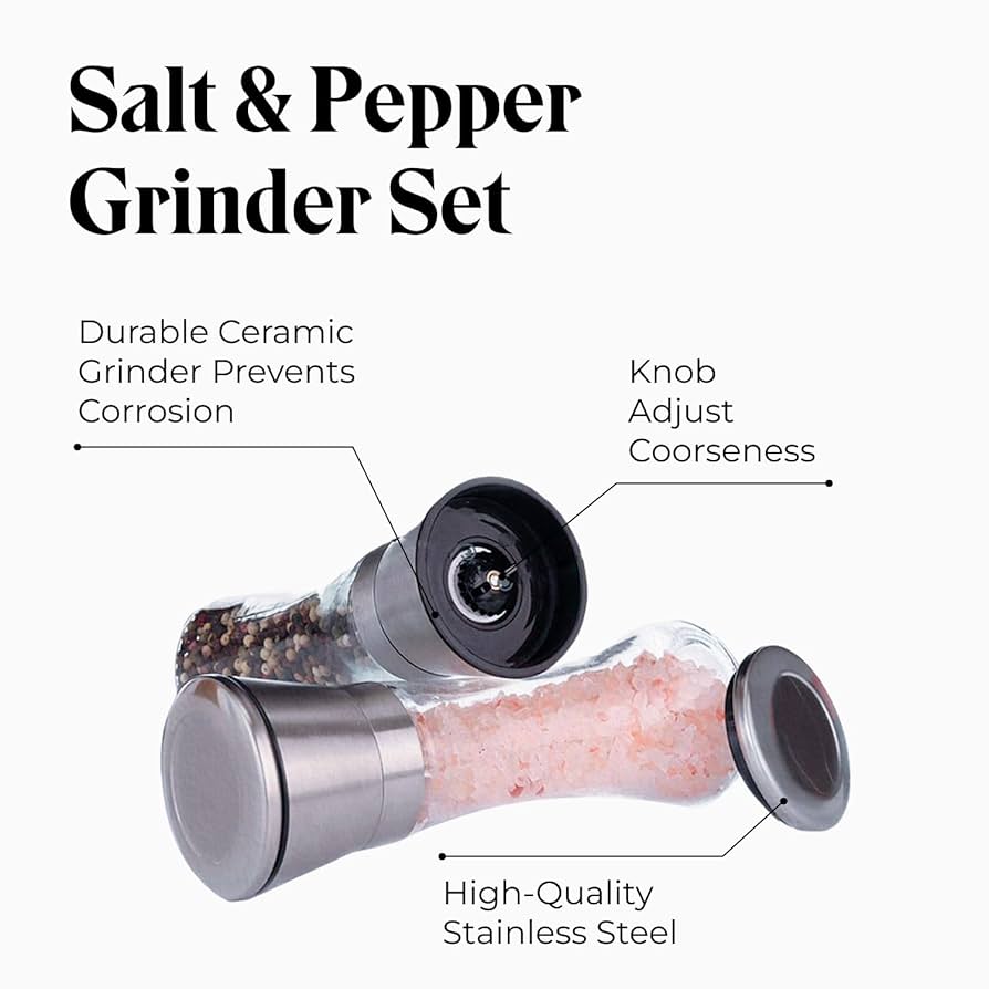 Salt and Pepper Grinders