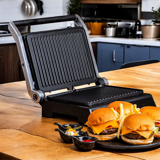 Dorsch Sandwich Grill, Black Glass