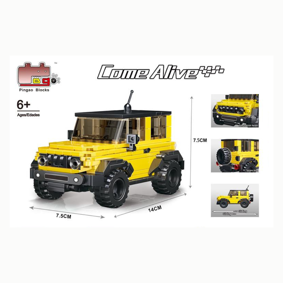 Racing Jeep Building Lego 335pcs