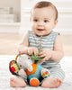 Teething with Multi-Sensory Rattle Toy
