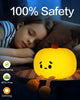 PumpkiGlow™ – Soft Silicone Pumpkin Night Light for Kids & Nurseries (USB Rechargeable)
