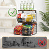 Stackable Fruit & Veggie Basket – Rust-Resistant Metal Organizer for Kitchen & Pantry