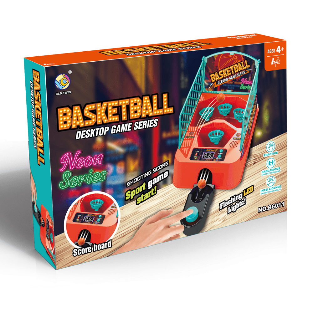 Basketball Desktop Game Neon Series