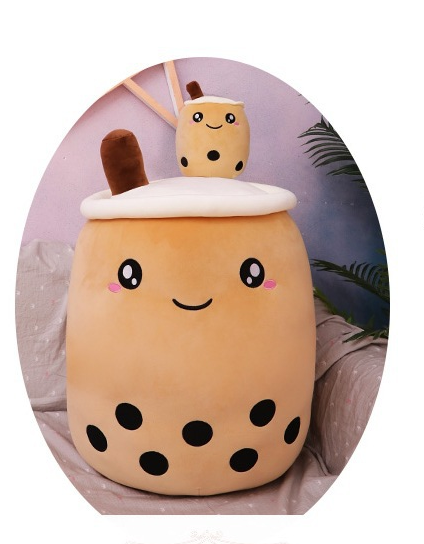 🧋 Boba Teacup Plush - 35cm – Sweet, Squishy, and Totally Adorable! 💕