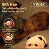 PandaGlow™ – Soft Silicone Panda Night Light (Rechargeable Touch Lamp)