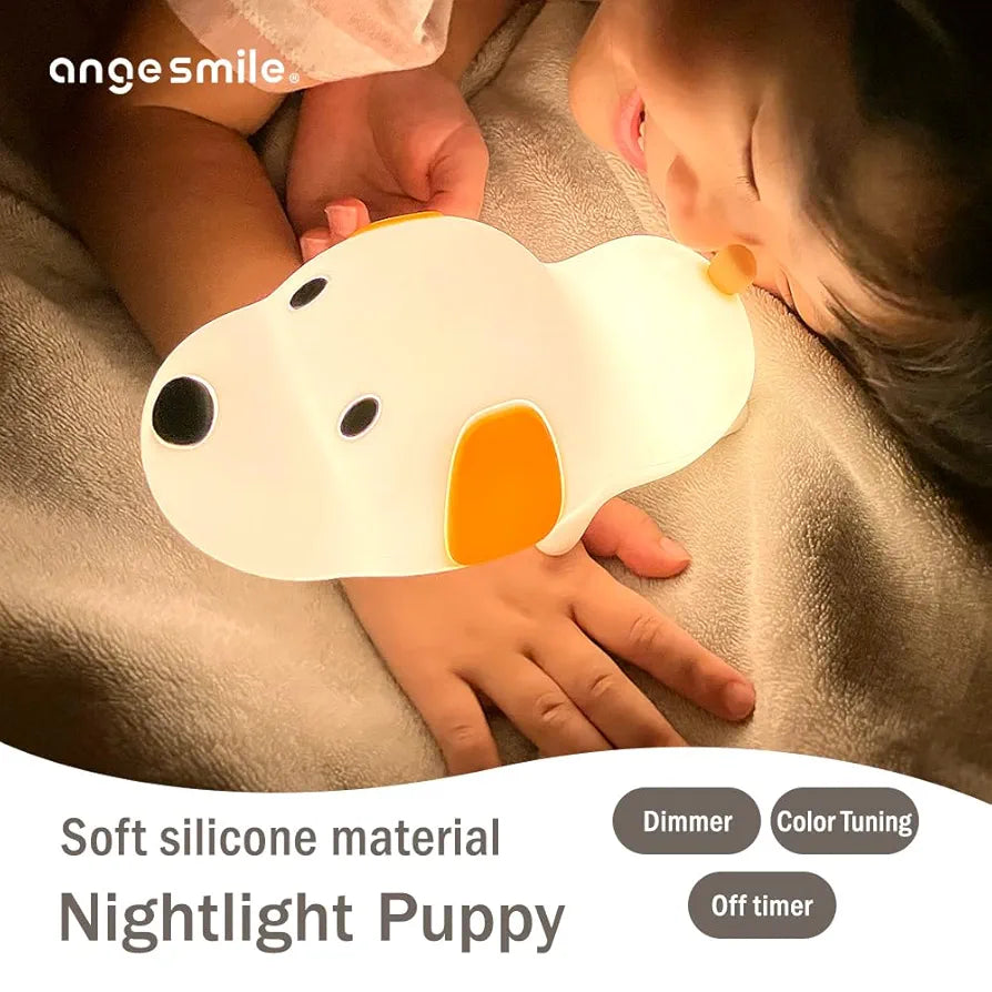 SnuggleLite™ – Cute Animal Silicone Night Light (Rechargeable with Timer Function)