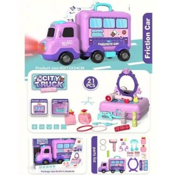 City Truck with Light and Sound