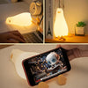 GlowDuck™ Soft Touch Night Light – Rechargeable Silicone Bedside Lamp