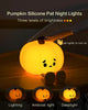PumpkiGlow™ – Soft Silicone Pumpkin Night Light for Kids & Nurseries (USB Rechargeable)