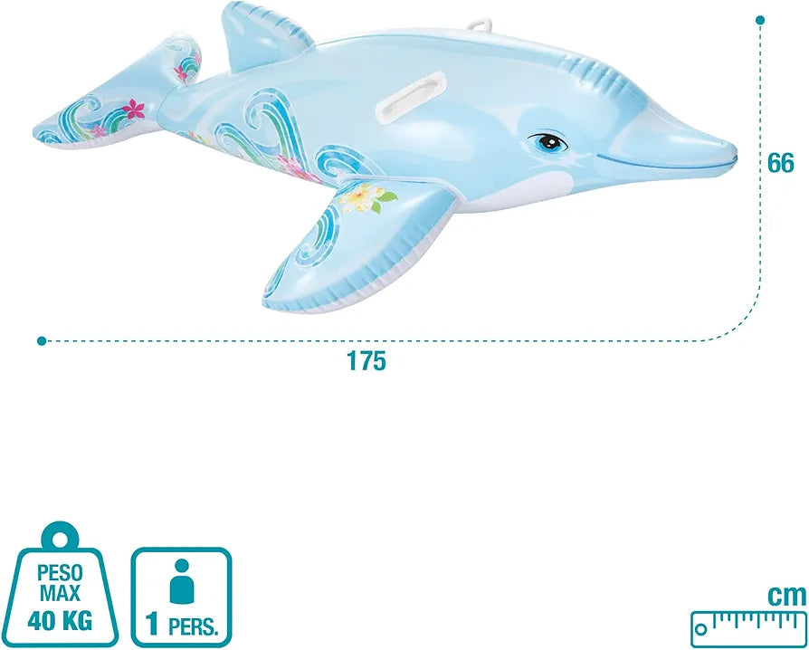 Intex Lil Dolphin Inflatable Ride-On
