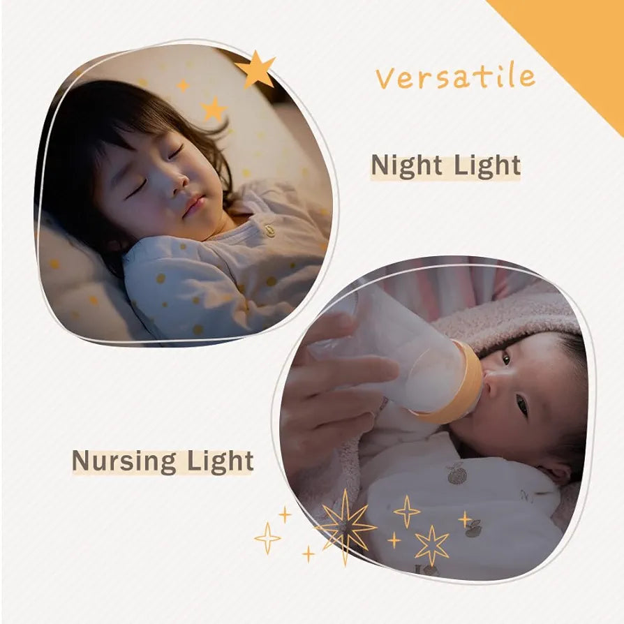 SnuggleLite™ – Cute Animal Silicone Night Light (Rechargeable with Timer Function)
