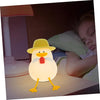 QuackLite™ – Chrome Duck LED Night Light (Aesthetic Desk & Room Lamp)
