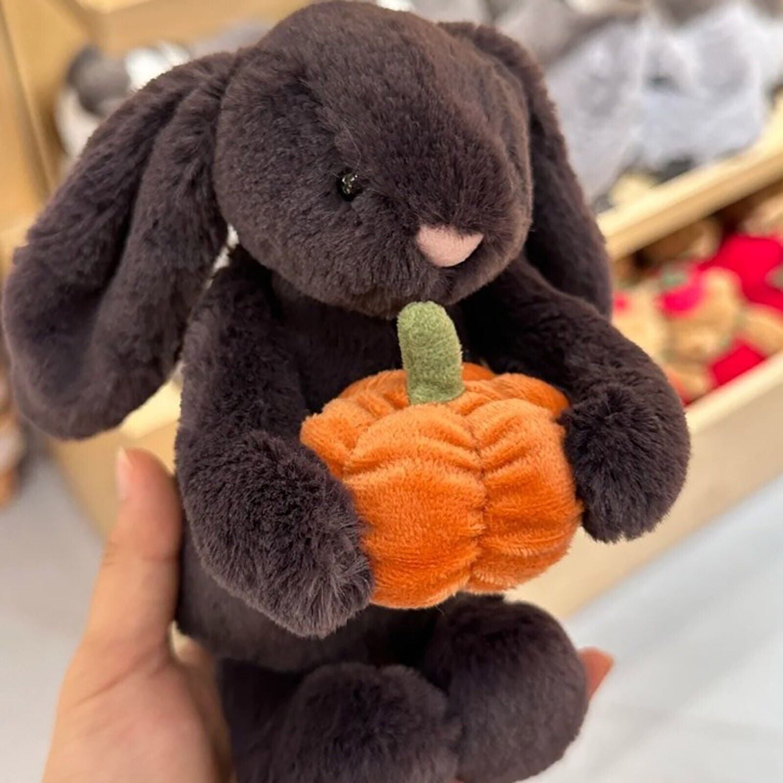 Bunny Pumpkin Plush