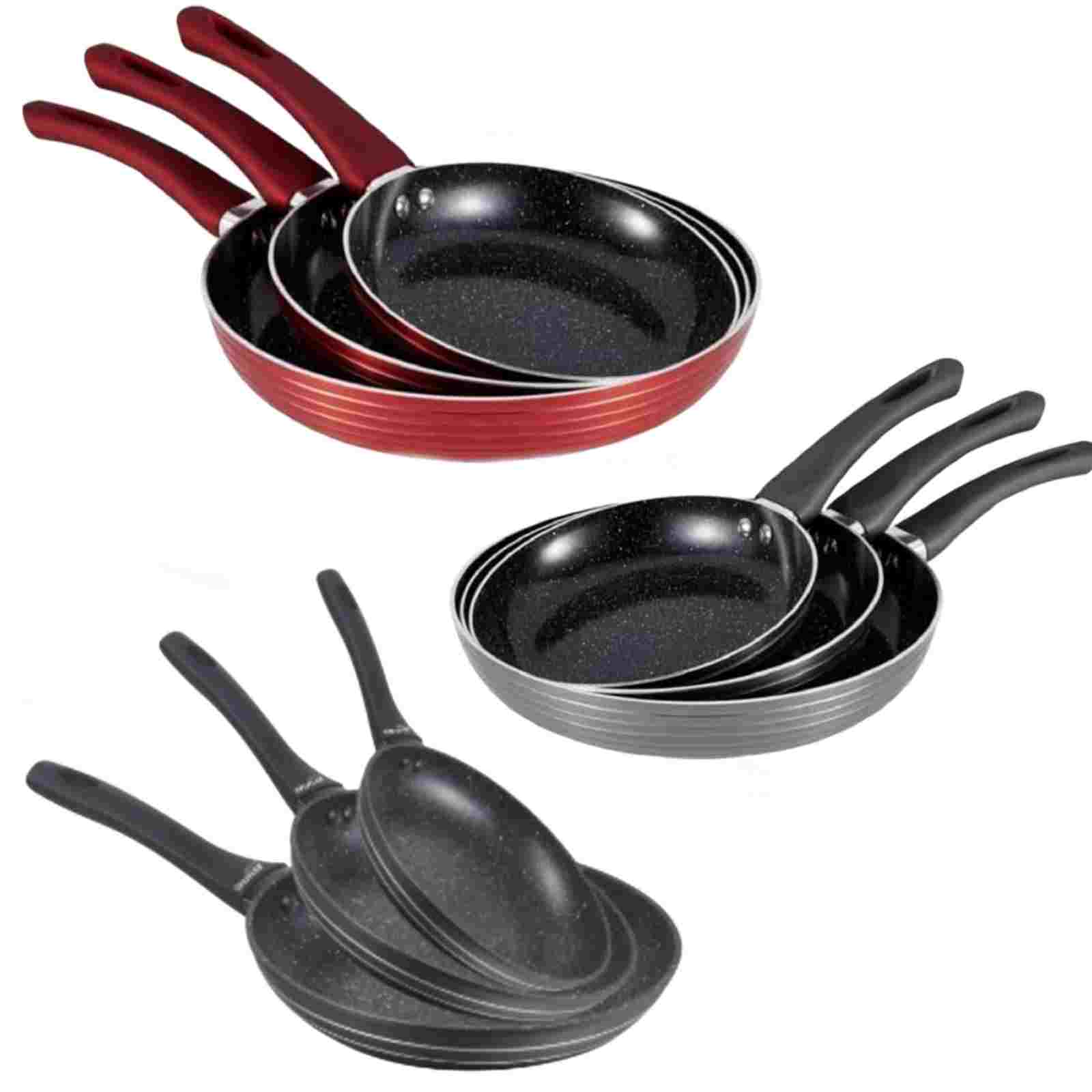 Aiwa Japan Fry pan 3pcs Cookware Set