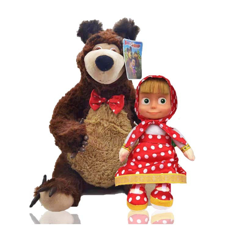 Masha and The Bear Plushie